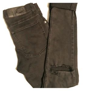 Cheap Monday Skinny Black Denim - 30x32